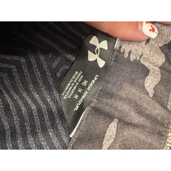 Under Armour Men’s Ski Pants Camo Grey Black Size Medium EUC - Picture 4 of 5